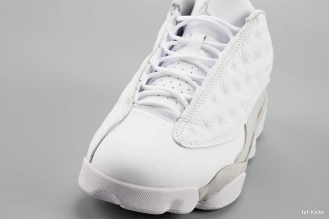 1st Kicks 310810-100 mens 13 Air white Money Jordan LowPure 0722